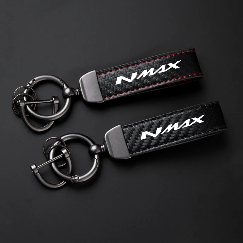 

Keyring For Yamaha Nmax125 Nmax155 Nmax 125 155 N MAX Key Ring Keys Strap High-Grade Leather Keychain Car Personality Motorcycle