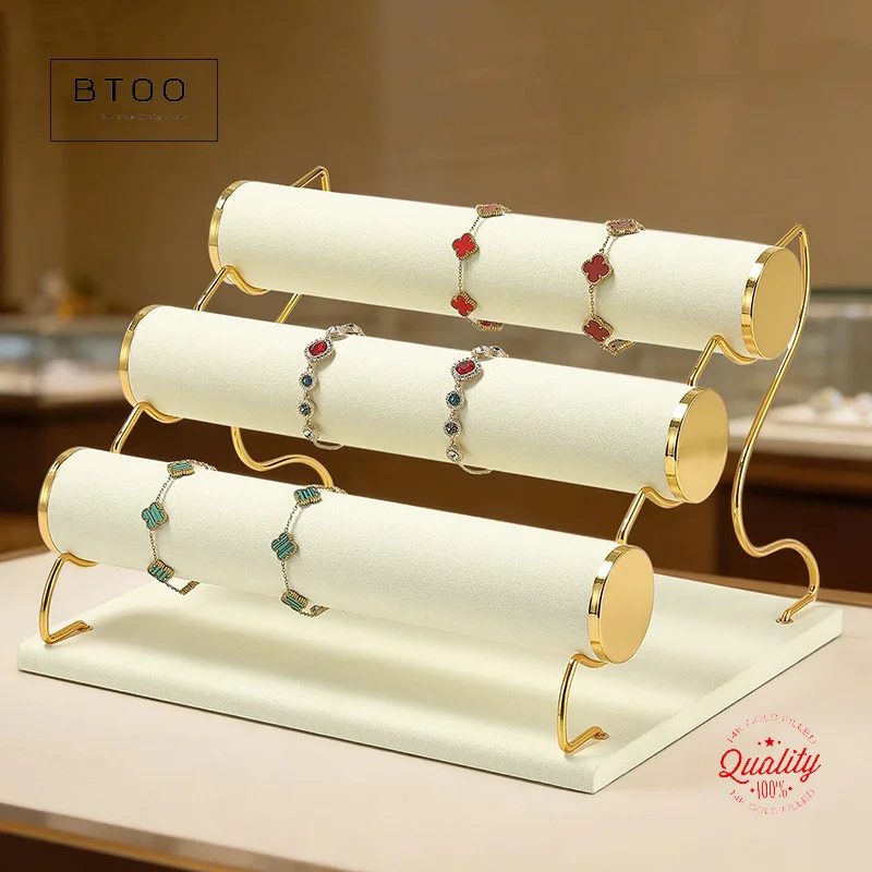 Detachable Bracelet Bangle Jewelry Organizer Display Stand Prop Elegant Storage for Fashion Accessories