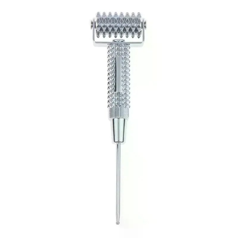 Multifunction Face Roller Painless Micropin Skincare Manual Neck Massage Roller Ear Acupoints Probe Beauty Tool