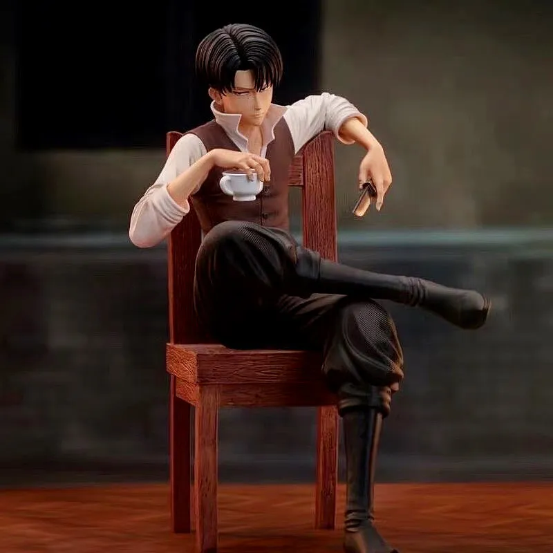 

Attack On Titan Levi Captain 19Cm Gk Figure Anime Collectible Model Desktop Ornament Home Office Decoration Gift For Anime Fans