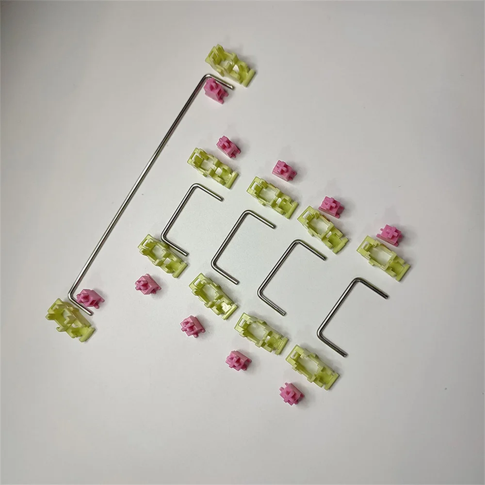 기계식 키보드용 스틸 플레이트 위성 샤프트, 수정 키, 키보드 액세서리