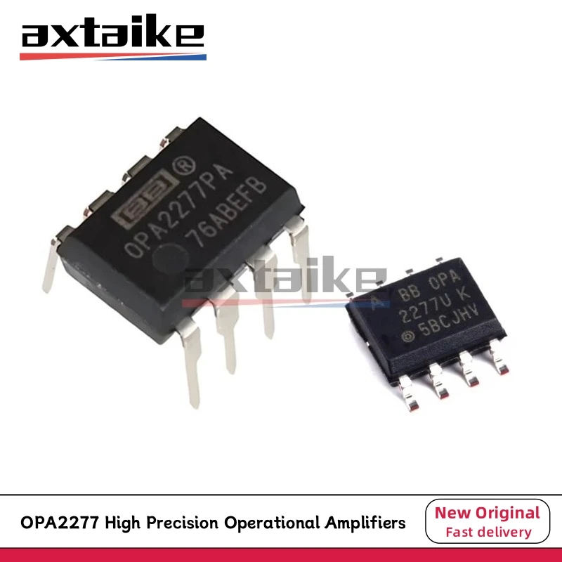 5PCS OPA2277 DIP-8 SOP-8 OPA2277PA OPA2277UA/2K5 OPA2277UA 2277U K SMD High Precision Operational Amplifiers IC