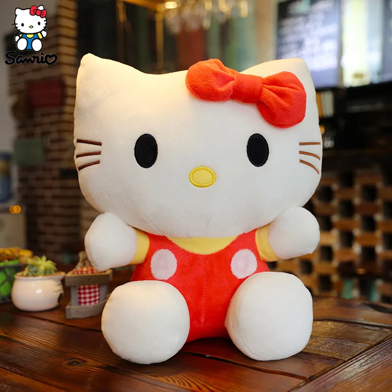 Sanrio-juguetes de peluche de Hello Kitty para niña y niño, almohada bonita Y2k, regalos de cumpleaños