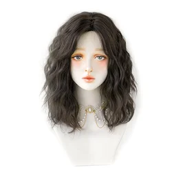 Wig Bob Bobo Wig Curly Wig for Women, Natural Looking Short Bob Wig, Short Curly Wig for Daily Korea Versions