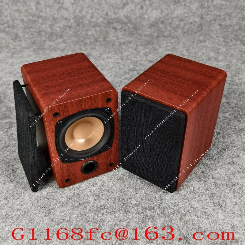 Fever 3-inch Full Range Speaker, Wooden Passive Speaker, Desktop Speaker, 2.0 Surround Speaker
