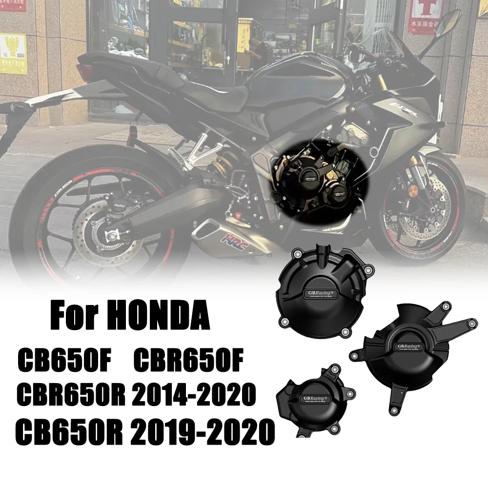 

CB650R и CBR650R Защитная крышка двигателя для HONDA CB650F CBR650F CBR650R 2014-2020 CB650R 2019-2020