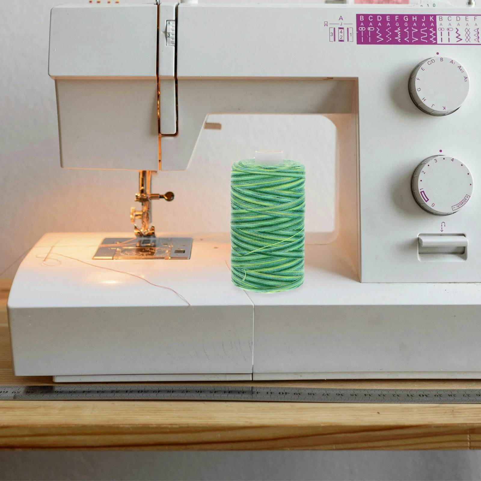 

3Pcs DIY Colorful Polyester Gradient Thread 1000 Yards Sewing Crafting Embroidery Quilting Handmade Projects