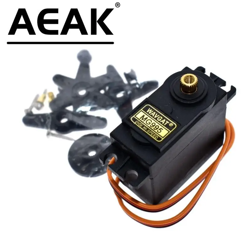 AEAK 13KG 15KG Servos Digital MG995 MG996 Servo Metal Gear for Futaba JR Car RC Model Helicopter Boat For Arduino UNO diy