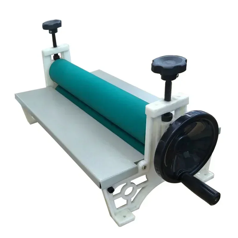 Advertising Calligraphy Painting Laminating Small Foldable Cold Desktop Laminatin New Upgrade 390 Manual Cold Laminating Machine