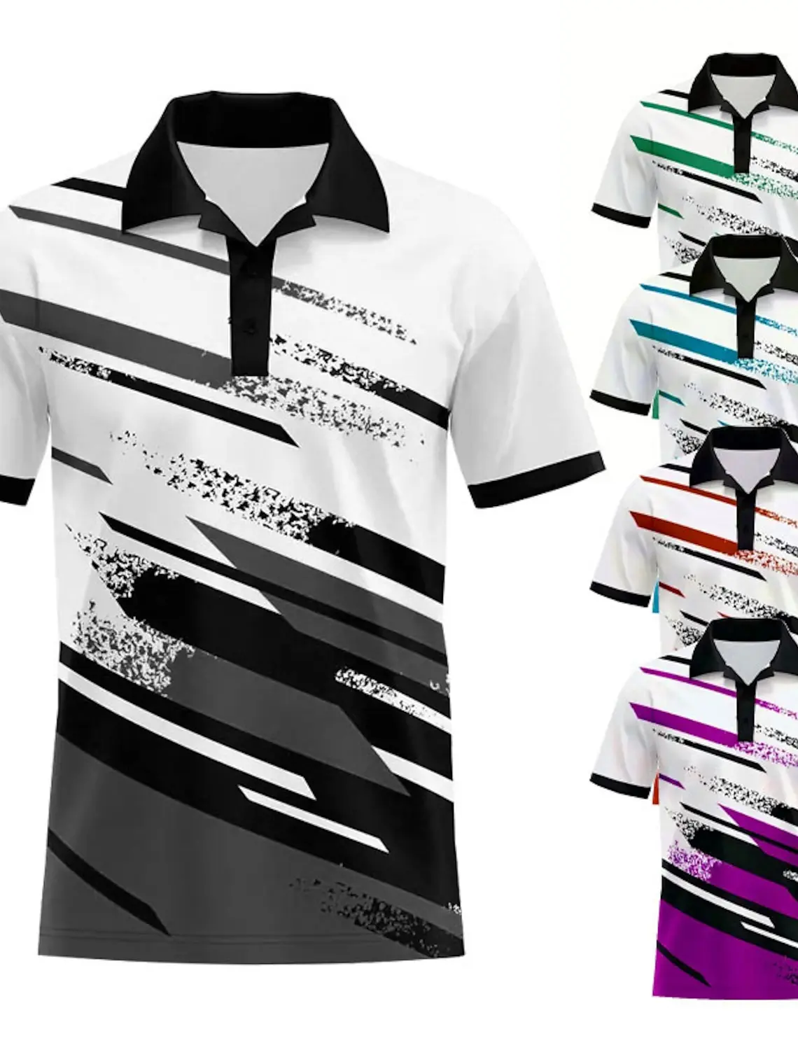 Men's Striped Sport… - image