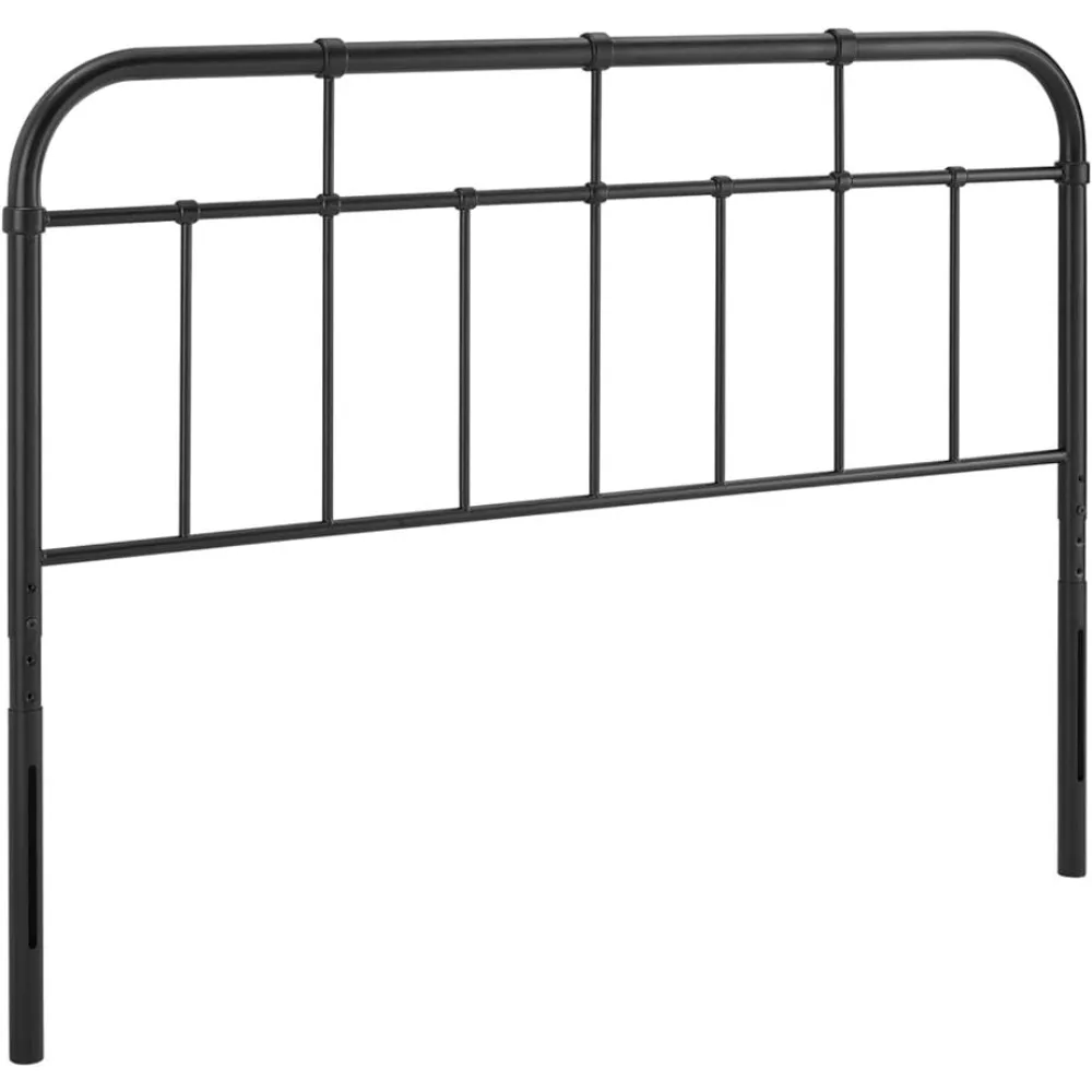 

Modern Farmhouse Metal Headboard King Single Bed Headboard for Wall Black Freight Free Headboards Queen Double Adhesive Size Box