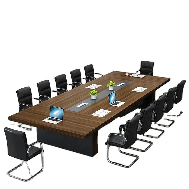 

Executive Conference Meeting Table Person MFC Wooden Mesa Conferencias OEM ODM Traditional Style Large Size 8 10 12 14 Wood