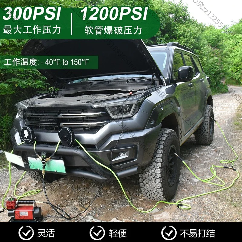 Suitable for Desert Outdoor 4X4 Charging and Discharging Integrated Deflation Meter,