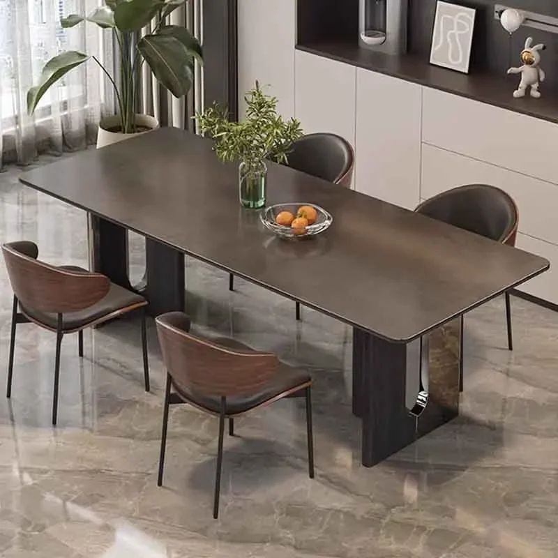 

Центральный обеденный стол для вечеринки, уникальный пол, большой дизайн, центральный обеденный стол, кухонный прямоугольный Mesas De Jantar, мебель для дома