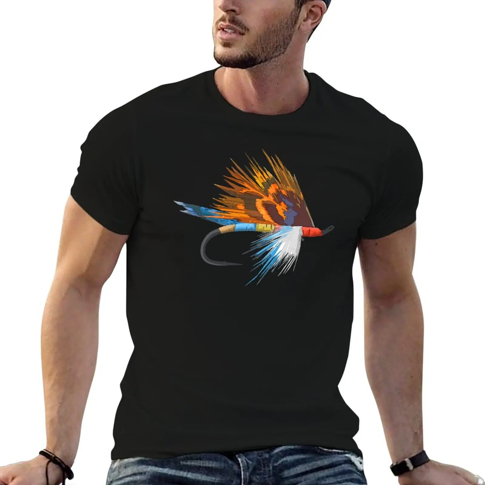 

Fly Fishing Art by TeeCreations T-Shirt t shirts with prints man t shirt luxury T-Shirt