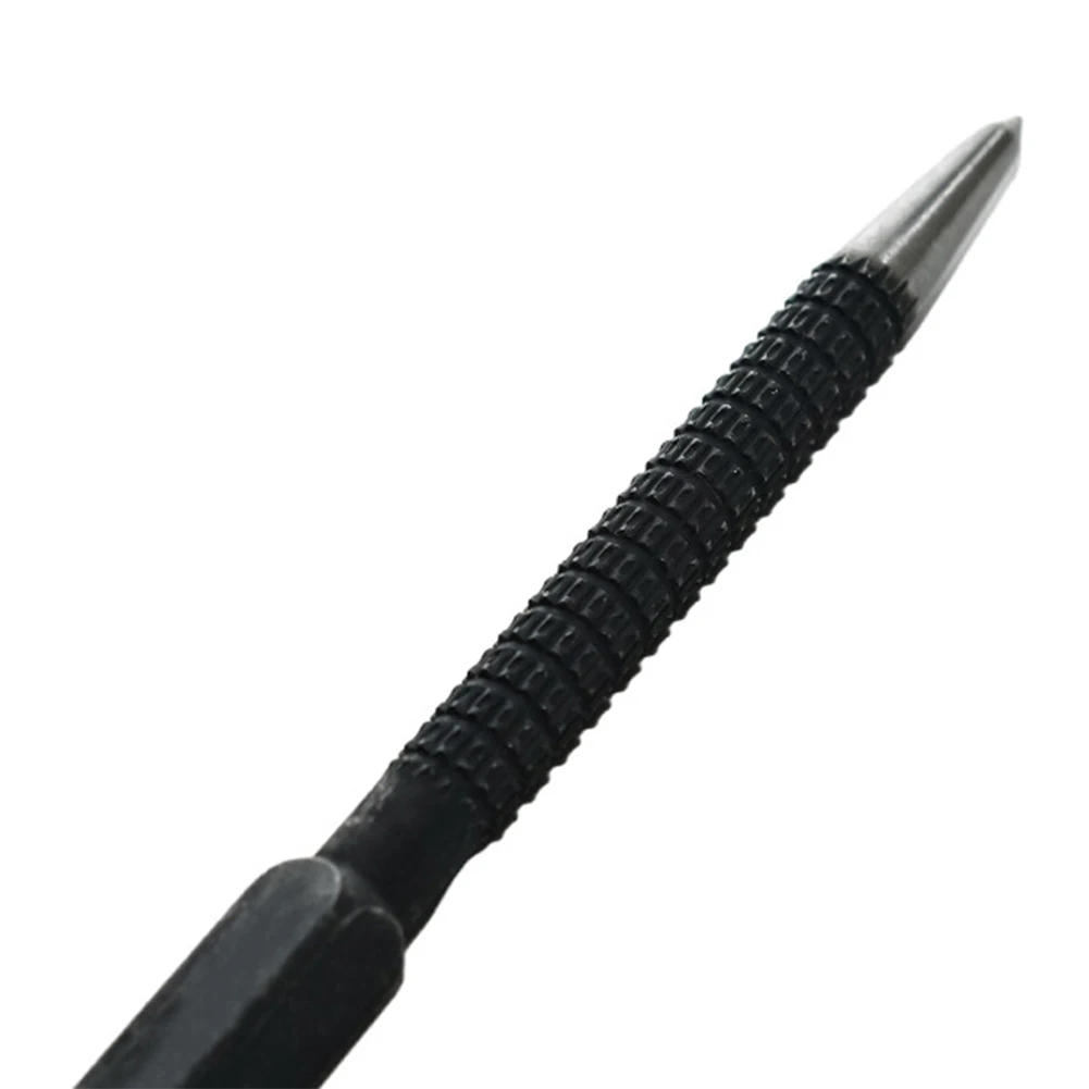 Punzone centrale antiscivolo in acciaio legato Punzone multiuso per chiodi 0.79/1.59/2.38/3.18mm Punzone di posizionamento per plastica Legno Metallo