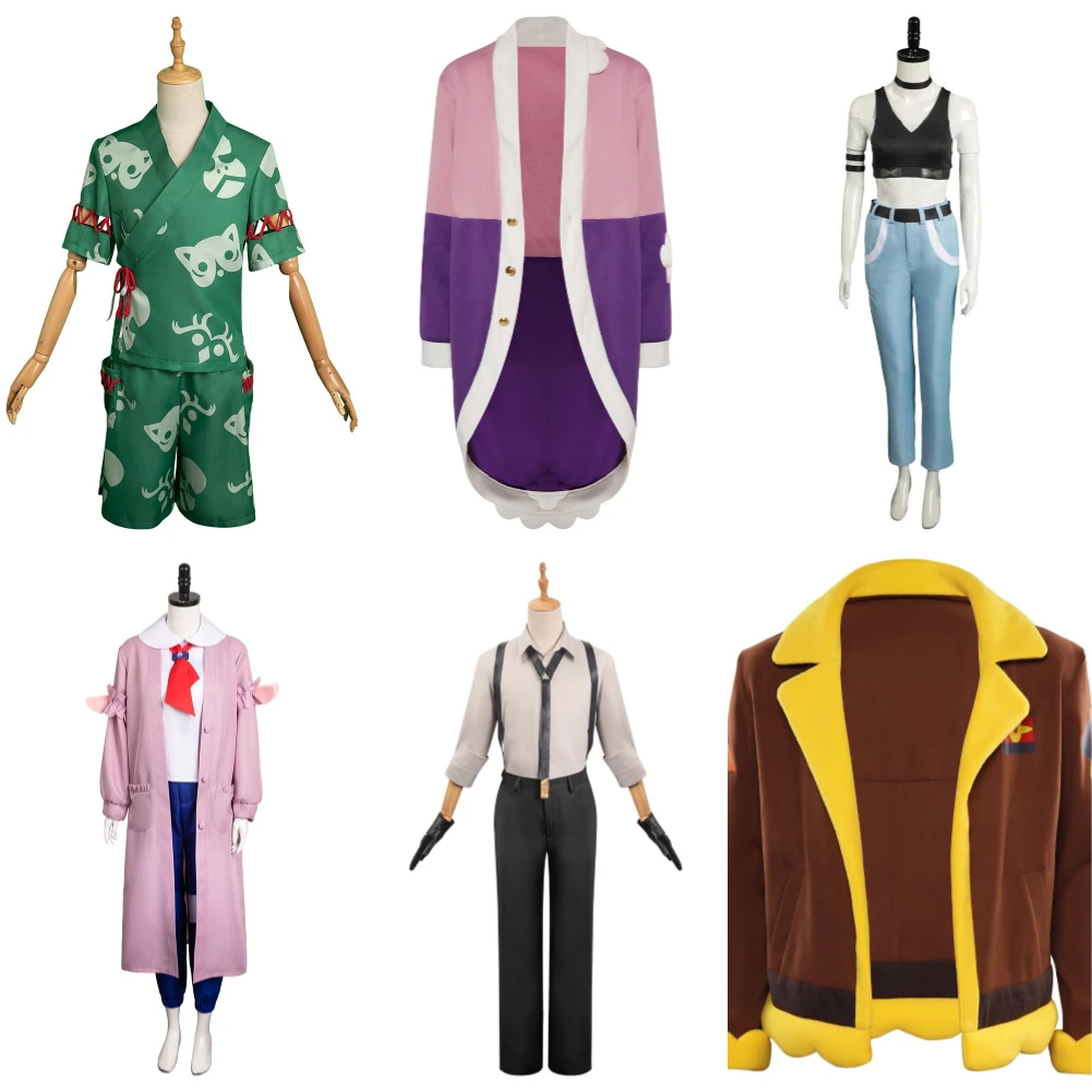 Friede Perrin Rika Aoi Dot Lacey Cosplay Anime Scarlet and Violet Costume per le donne ragazze Fantasia camicia cappotto carnevale di Halloween