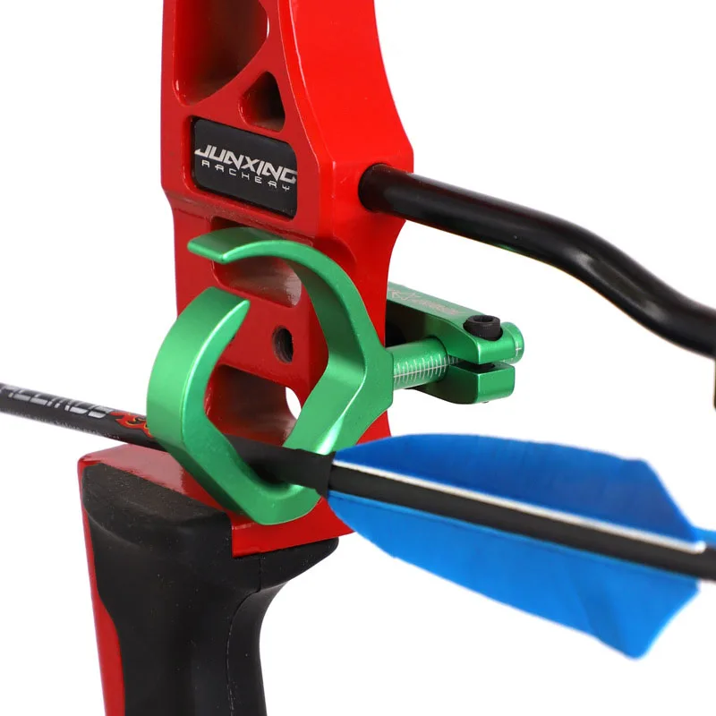 Archery Bowfishing Arrow Rest Aluminium Alloy Arrow Rest Right/Left Hand Compound Recurve Bow Fishing Shooting Accessories view 5