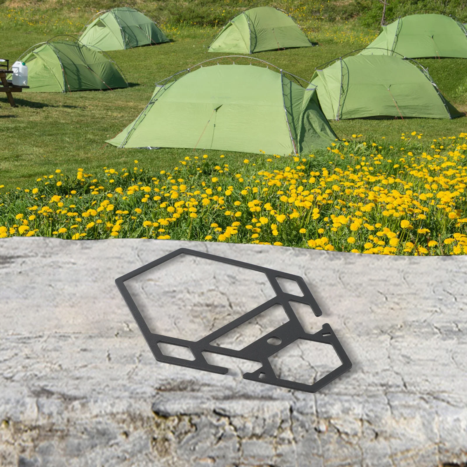 

Стеллаж для хранения посуды, подставка для стаканов, органайзер для столовых приборов для кемпинга, полка для хранения для пикника, аксессуары для кухни на открытом воздухе