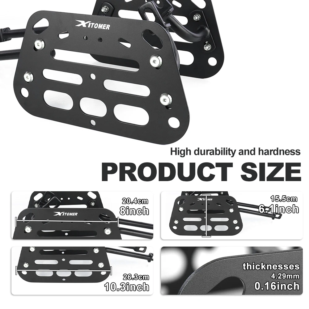 Motorcycle Saddlebag Support Racks Pannier Racks Side Carrier Saddle Bags CB 750 Hornet 2023 2024 2025 CB750 For Honda