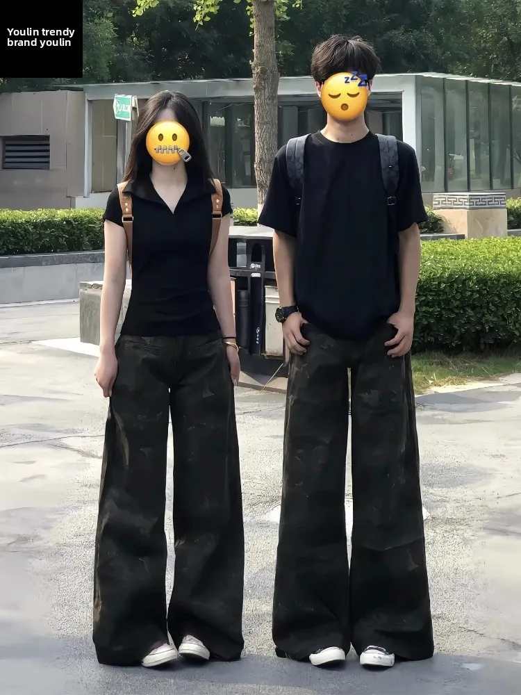 

American Style Camouflage Skinny Jeans Women Summer Thin Workwear Pants Small Size Clothing Flared Pants High Waist Zipper Cl...