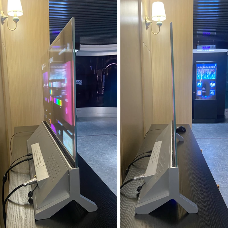 Indoor Smart 30'' Transparent HD TV OLED Bildschirm Digital Signage Display Werbung für Restaurant
