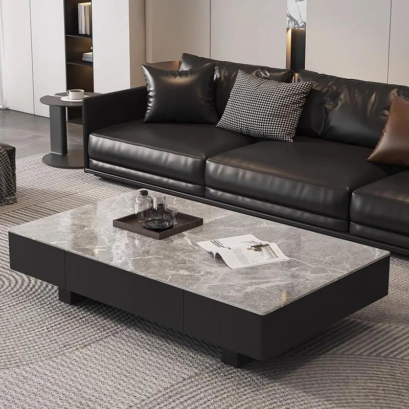 

Italian Luxury Coffee Table Living Room Modern Simple Small Coffee Table Minimalist Designer Mesa Auxiliar Living Room Furnitur
