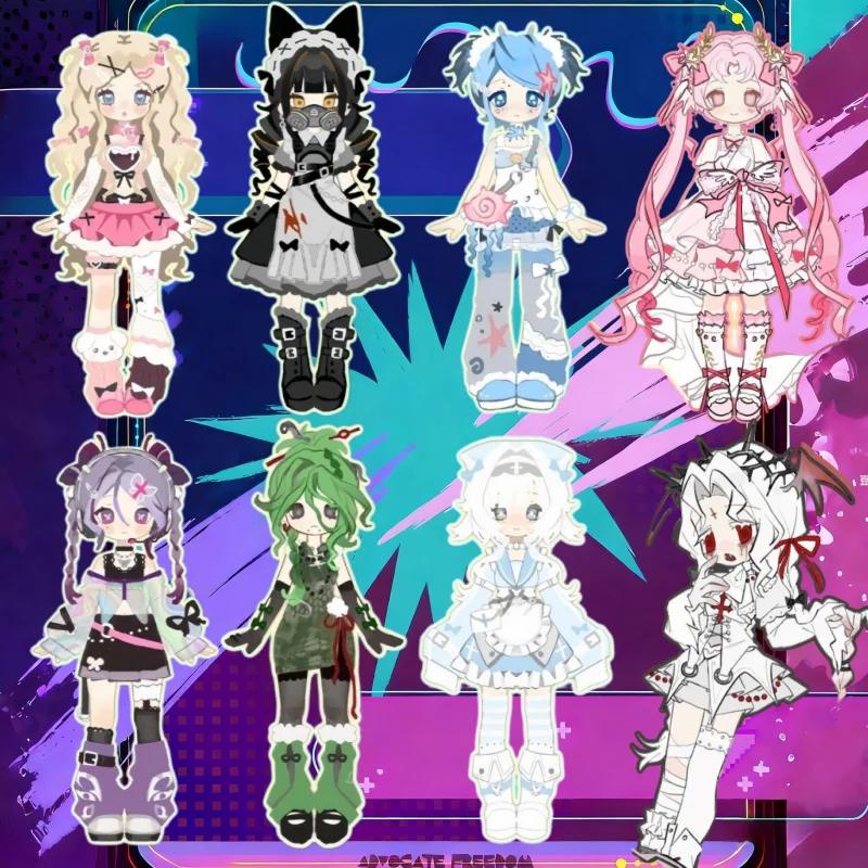 

Кукла-фигурка Freedom Claim 2-го поколения, милая, для соревнований, 1/12 BJD, в слепой коробке, шарнирная, игрушка-сюрприз, подарок на день рождения для девочки
