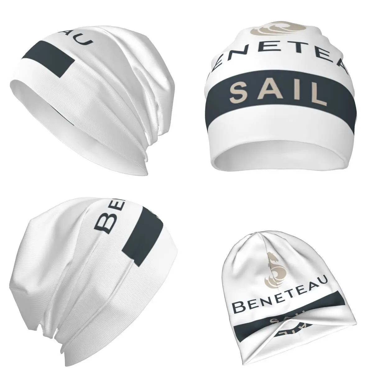 Beneteau Boats Warm Knitted Cap Fashion Bonnet Hat Autumn Winter Outdoor Beanies Hats for Unisex Adult