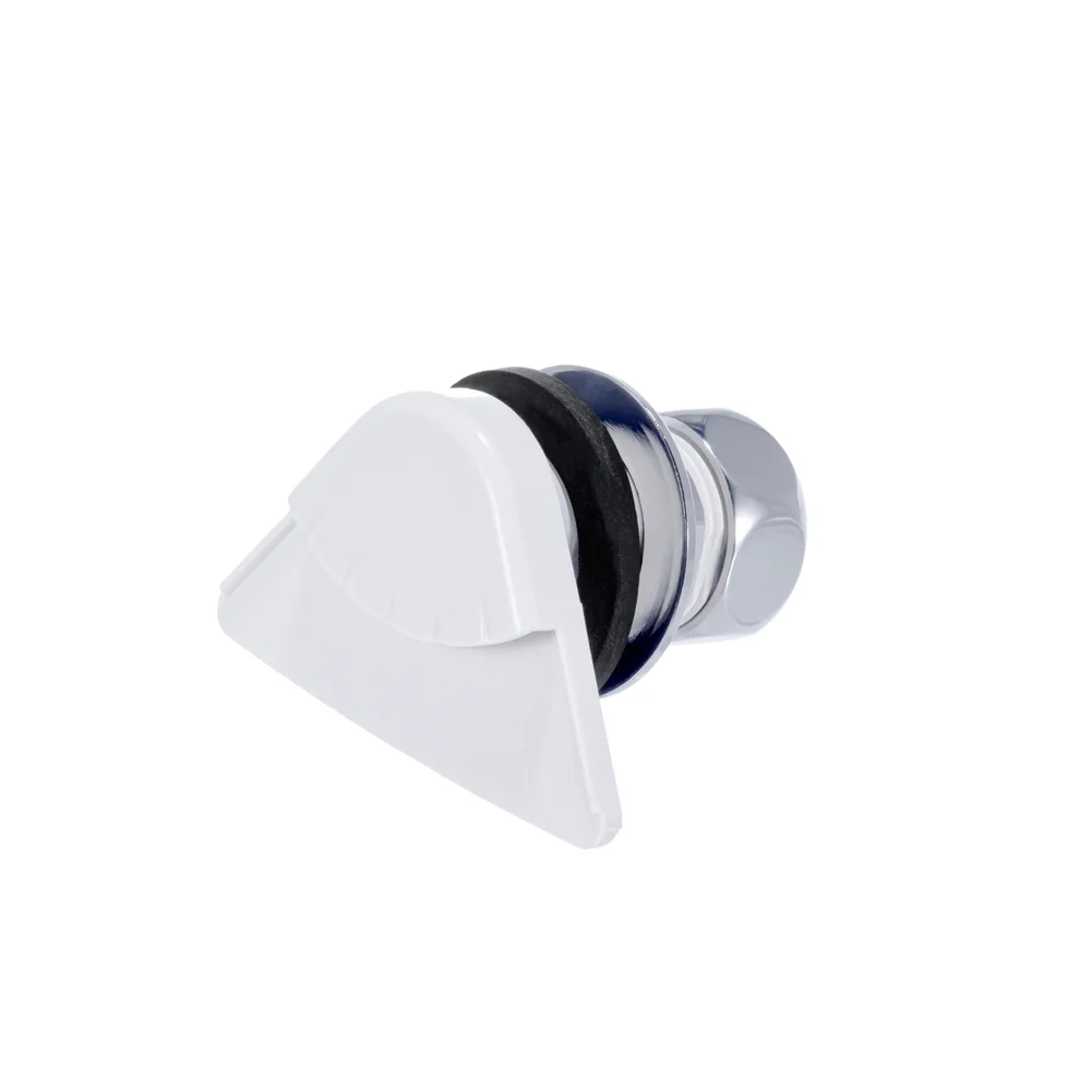 ABS Urinal Flush Valve Connector with G1/2 or G3/4 Thread for Standard Water Inlet Fitting in Bathroom Plumbing Systems