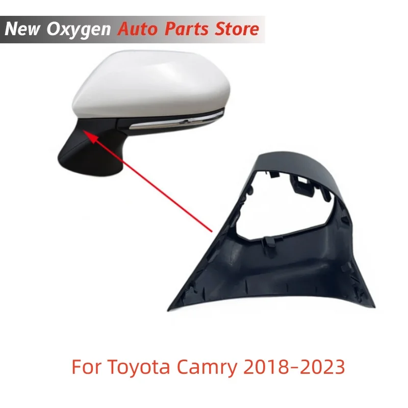 

Rearview Mirror Lower Base Cover, Side Mirror Bottom Shell Trim Cap for Toyota Camry 2018–2023 Direct Replacement