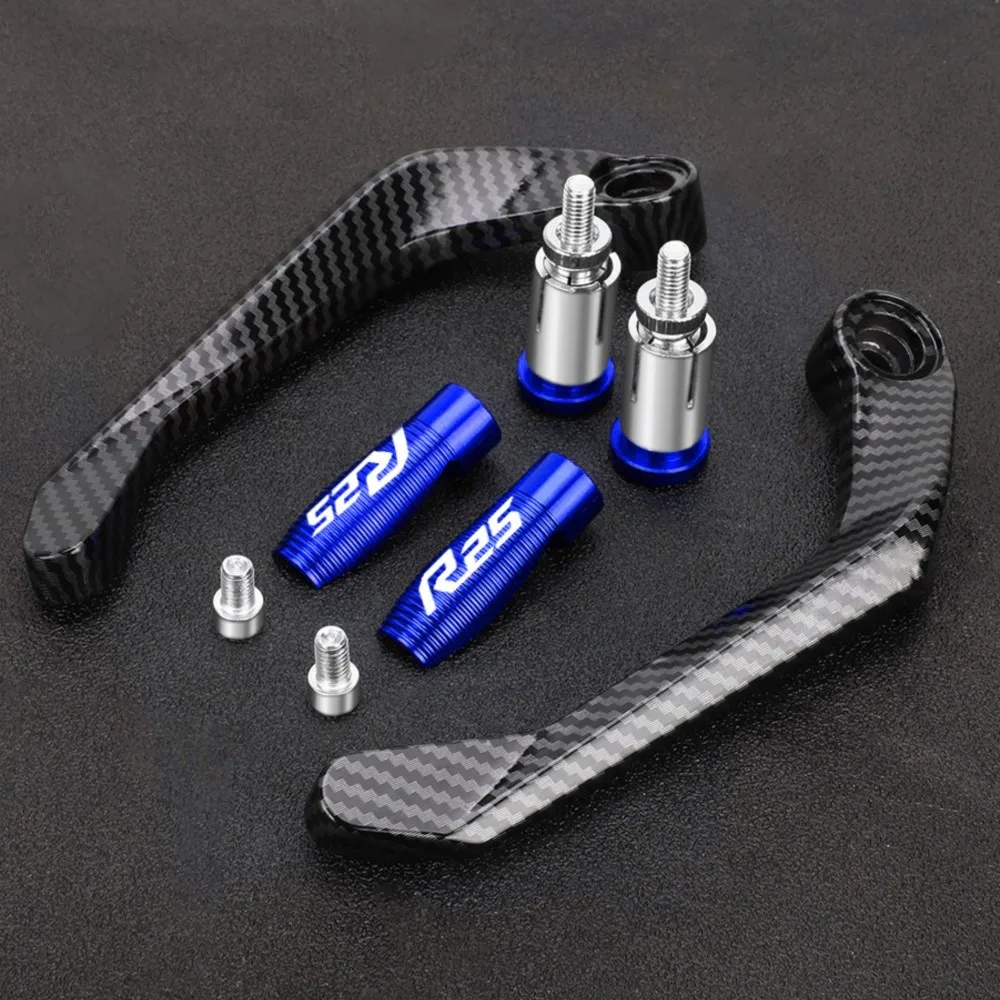 

R25 Motorcycle CNC Handlebar Grips Brake Clutch Levers Guard Protector Handguard FOR Yamaha YZF-R25 2013-2020 2021 2022 2023