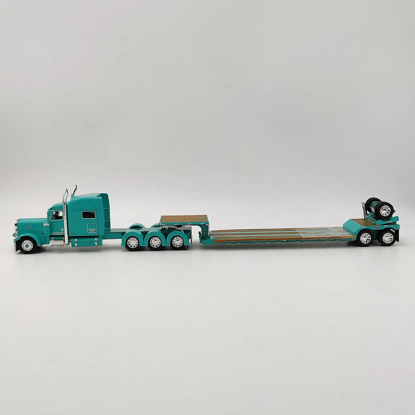 Diecast DCP 1:64 Scale 389 Flatbed Trailer Alloy Car Model