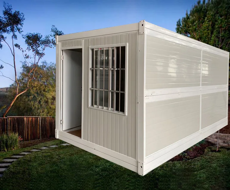 Quickly Assembled Light Steel Structure Portable Modular Cabin Home 20ft Folding Container Office House