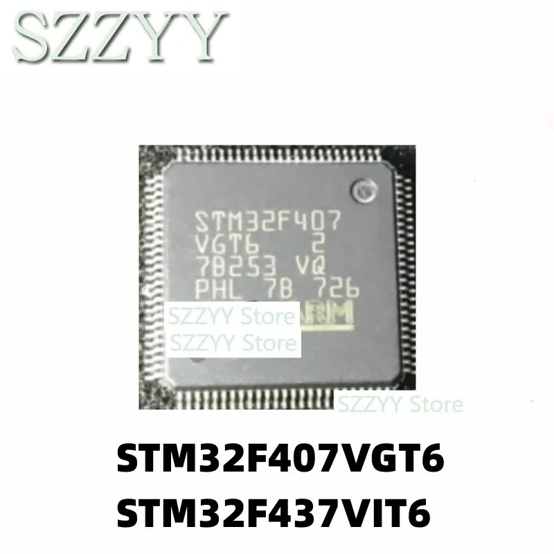 

5 шт. STM32F407VGT6 QFP100 STM32F437VIT6