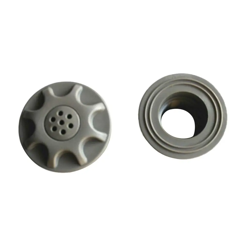 Twist Lock Air Valve for Inflatable Boat Raft Tube Quick Release Vent Safety Fitting Made from Grey Plastic