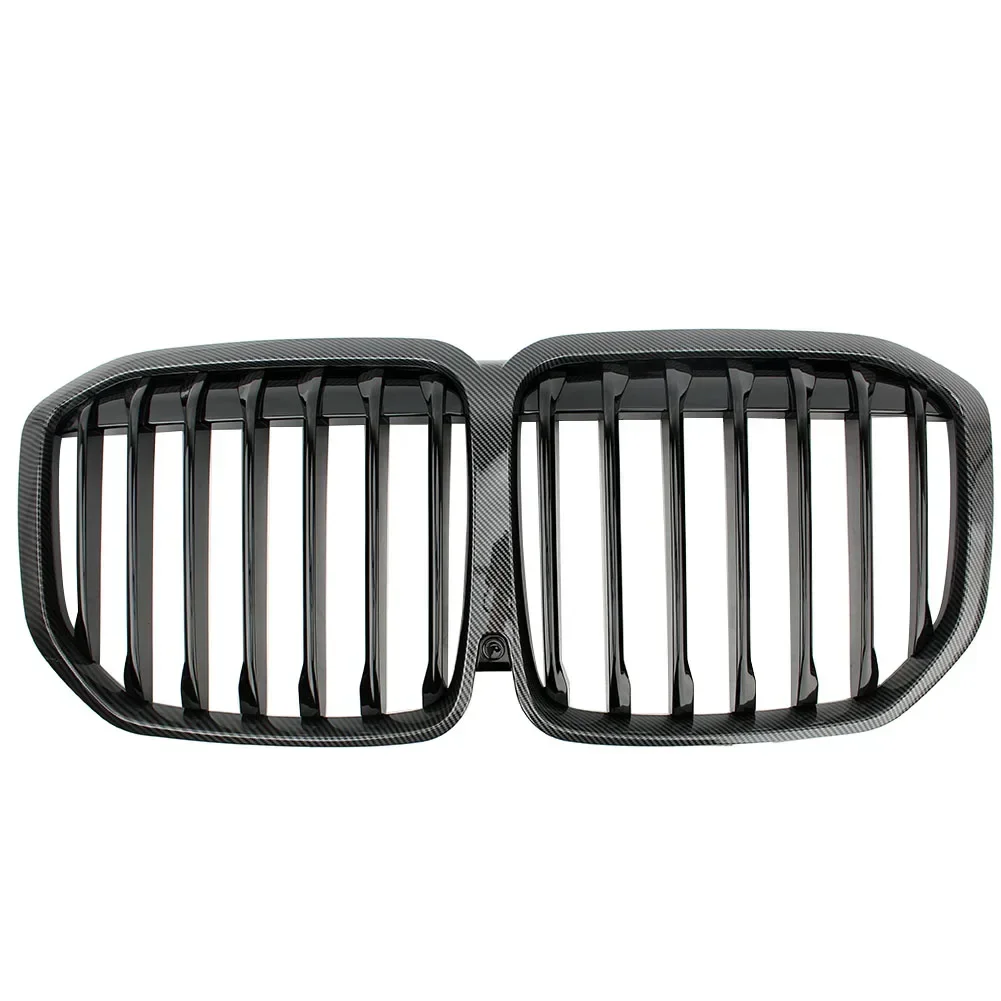 Car Front Center Grille Grills Meteor Grille Fit For BMW G07 X7 xDrive 30d 35d 40i M50i Single Line Grille 2019-2022
