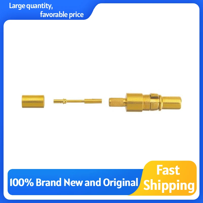 09692825140/09692827140 Male Insert,Genuine Product,Coaxial Pin,Slot Center,Gold-Plated D-Sub Contact,Connector Terminal