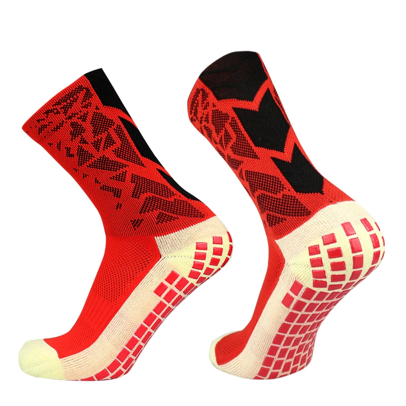 Anti-slip Training Socks Soccer Basketball Tennis Sock Non-slip Football Wear-resistant Sports Friction Strip Grip Cycling Sock