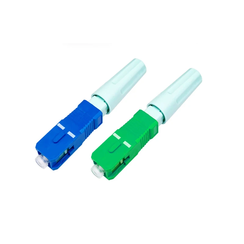 

New SC UPC APC 58MM Fiber Optic Fast Connector FTTH SC SM Single-Mode Optical Connector Cold Connector Tool