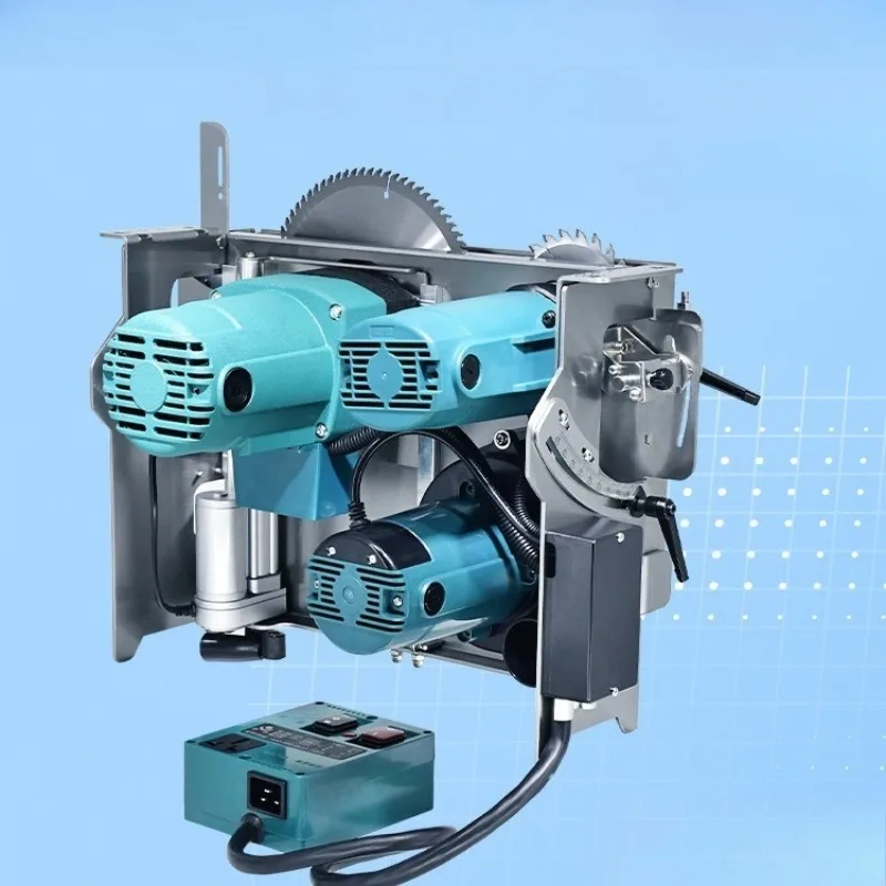 

Dust-free child and mother saw Multifunctional woodworking table saw Special miter for woodworking