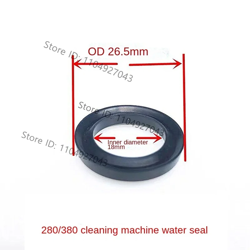 380280 type high pressure cleaner car washing pump accessories one-piece water seal sealing ring O type leather ring rubber pad