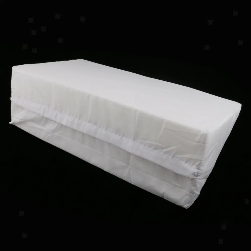 Doings 2PCS Acid Reflux Foam Bed Wedge Pillow Elevation Cushion Back Leg Support Pillow
