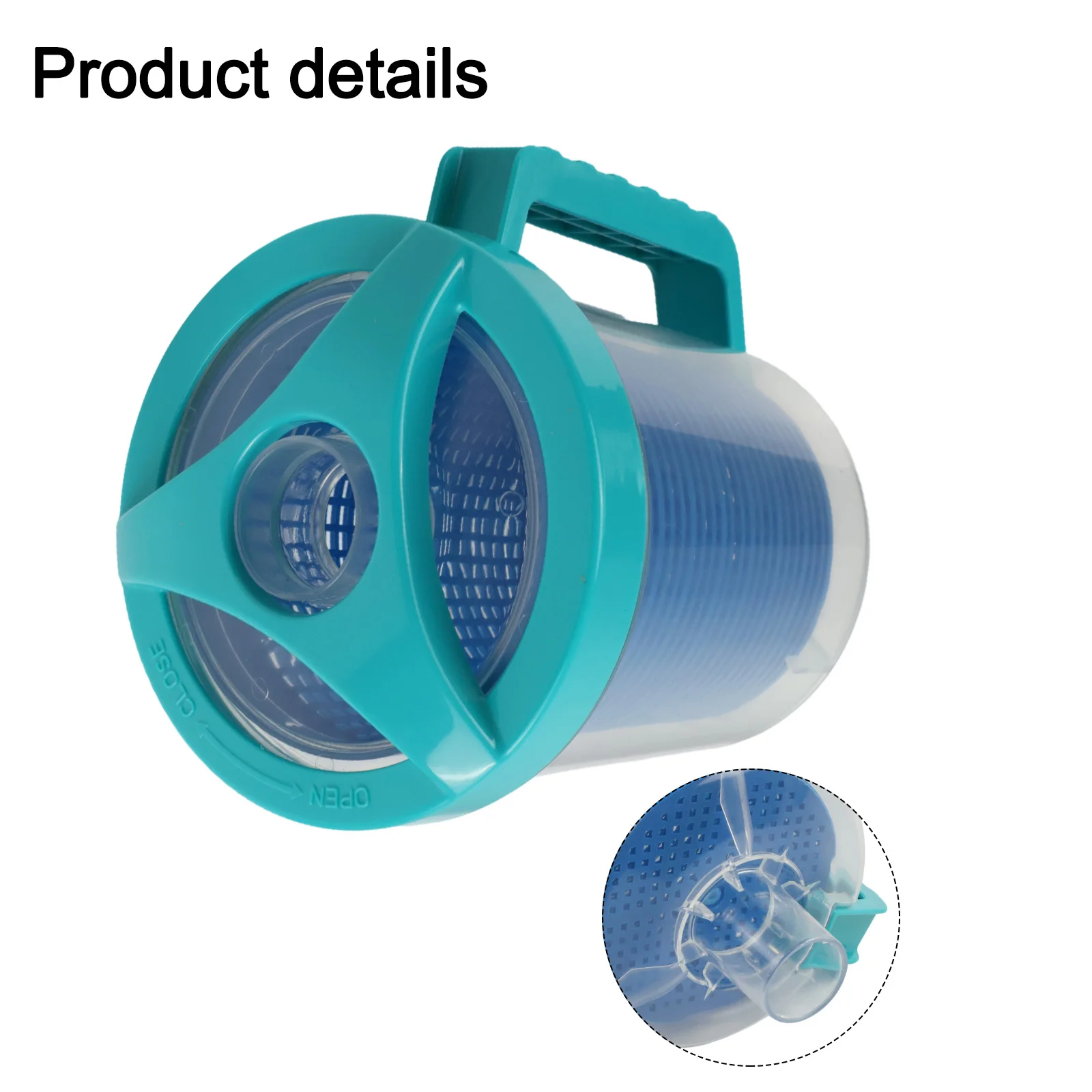 

Прозрачная ловушка для листьев Ловушка для листьев Сбор мусора Удобное обслуживание Легко открывающаяся крышка Эффективная фильтрация Очень большая корзина