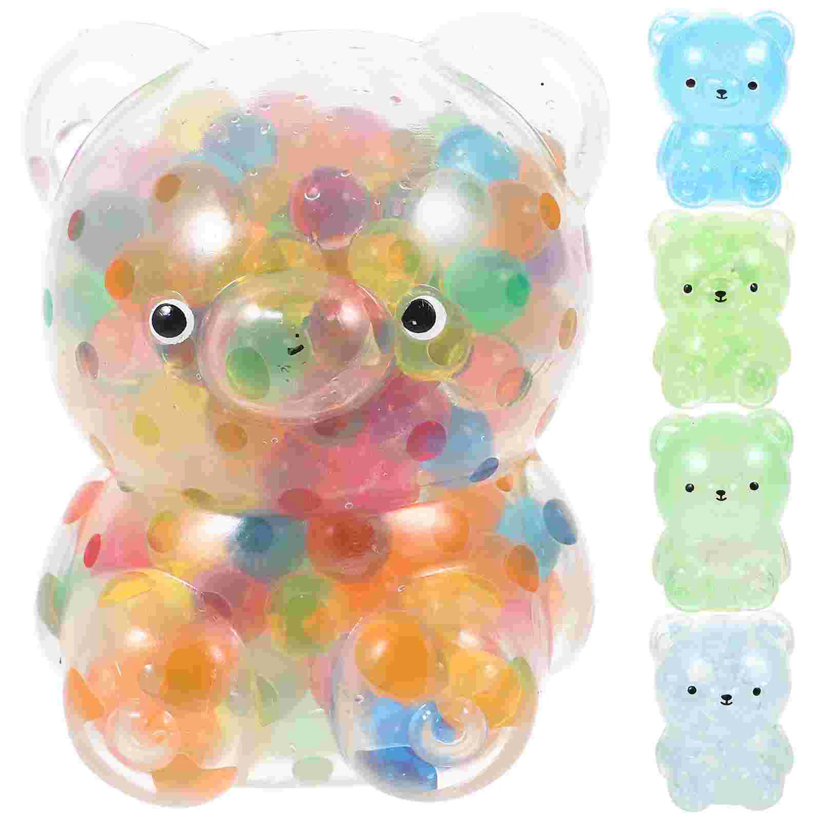 5 Pcs Decompression Toys Hand Sensory Mini Compact Squeeze Portable Elastic Pressure