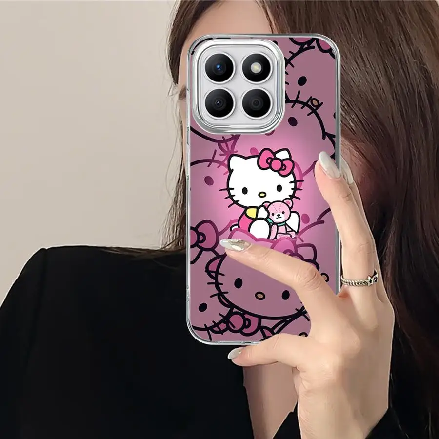 Cute Pink Hello Kittys Case for Honor 200 400 Lite X8b X8c X9a X9b 200 Pro X8a X9c X7b Soft Shell
