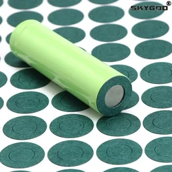 20~500Pcs Li-ion Battery Insulation Gasket Pack 18650 21700 26650 Cell Barley Adhesive Paper Electrode Insulated Pads