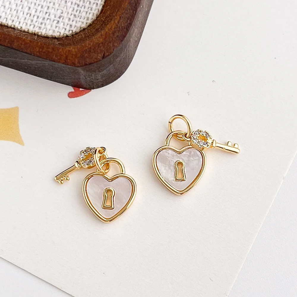 

Сердечный дизайн 20 шт. 10*12 мм ювелирные аксессуары/ручная работа/подвеска «сделай сам»/натуральное золотое покрытие/подвески из морской ракушки # 195718