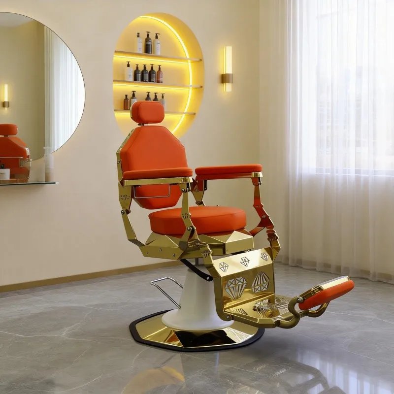 Internet Celebrity Hair Cutting Barber Chair Adjustable Styling Salon Chair For Barbershop Hair Salon Commercial Hairdressing