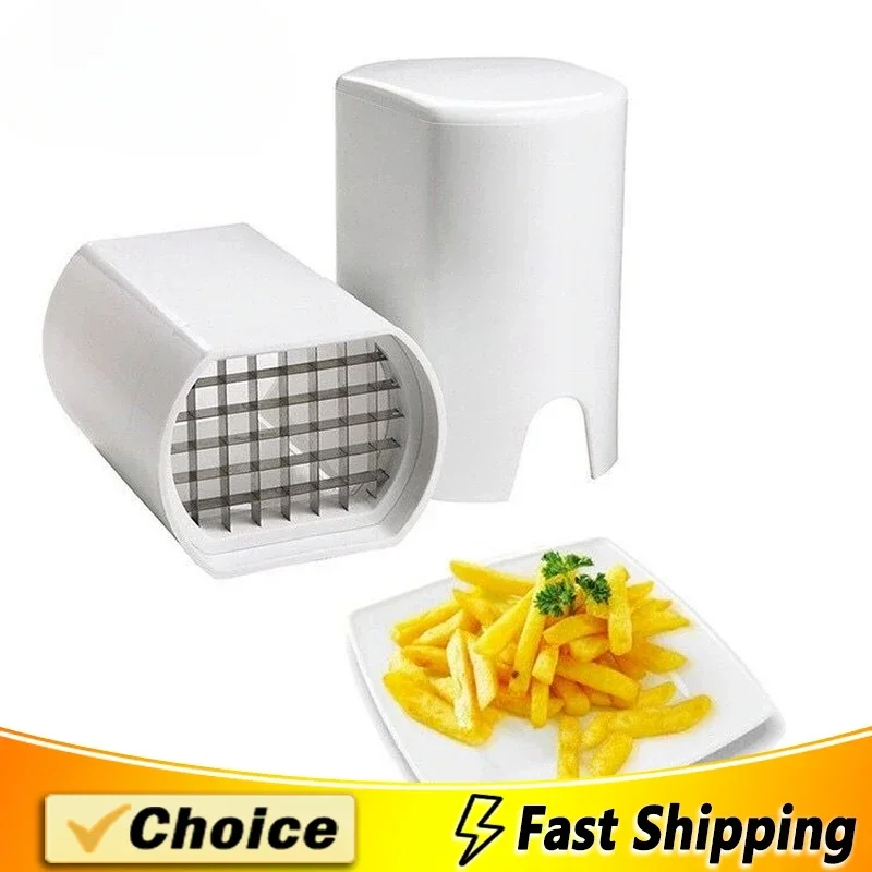 Multifunctional Fries Cutter Perfect Fries Potato Chips Natural French Fry Cutter Vegetable Fruit Slicer Kitchen Accessaries